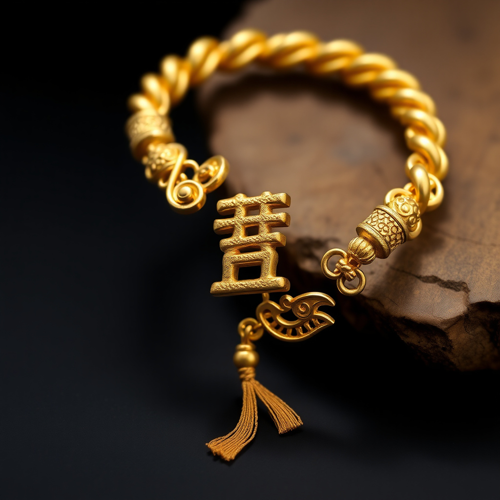 中国黄金貔貅手链价格